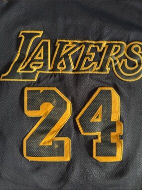 Kobe Bryant LA Lakers #24 Black Mamba City Edition Swingman Basketball Jersey